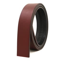 Men's Cow Leather No Buckle 3.5cm Wide Real Genuine Leather Belt Without Automatic Buckle Strap Belts Accessories High Quality