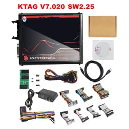Online KESS V2.80 EU V2 V5.017 V2.53 KTAG 4LED V7.020 V2.25 Red PCB Online No Token OBD2 ECU Programmer Professional Tool