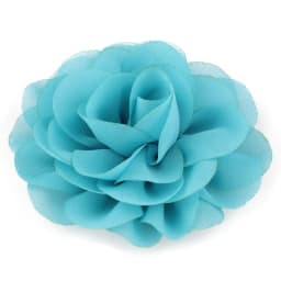 10pcs/lot 20colors 8.5cm Chiffon Petals Poppy Artificial Rolled Rose Fabric Flowers For Wedding Bridal Bouquets Decoration