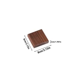 Walnut and Beech Wood Display Gift Base, Handmade Doll Display Stand, Simple Jewelry Tray, Cosmetics Organizer ,Jewelery Holder