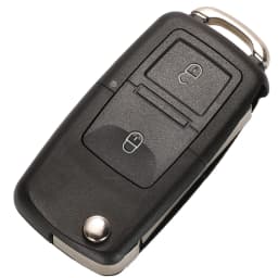 jingyuqin 10pcs 2/3/4 button Key Shell Case for VW Passat Polo Golf Touran Bora Ibiza Leon Octavia Fabia Remote Key blank
