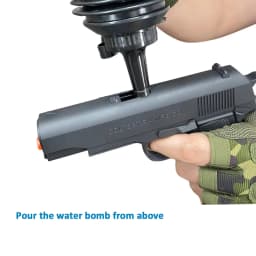 Manual Blaster Pistol - Toy Gun Pistol Without Charge, For Backyard Fun and Outdoor Team Shooting Games (Without Water Beads)