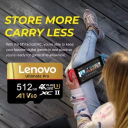 Ultra Lenovo Memory Card 512GB SD Cards TF Cards Micro SD Card 128GB 64GB Data Integrity 8K for Drone / Camera / Smartphone