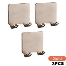 Bathroom Stainless Steel Razor Holder Storage Hook Wall Men Shaving Shaver Shelf Punch-Free Razor Rack Bathroom Accessories
