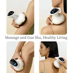 Electric Gua Sha Board Beauty Device Massage Device, Electric Meridian Brush Home Use Abdominal Kneading Gua Sha Board