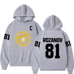 Heated Rivalry Ilya Rozanov 81 Boston Raiders Hoodies Men Women Hip Hop Fashion Sweatshirts Casual Loose Long Sleeves Pullovers