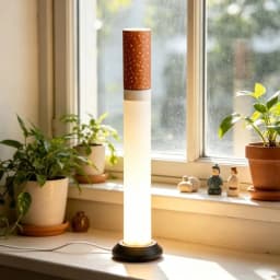 LED Ambient Night Light with Warm Glow Creative Bedside Lamp Warm Light Cigarettes Ornament for Home Office Desktop Decoration