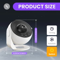 Aiopp 13 in 1 HD Galaxy Projector, Planetarium Star Projector Realistic Starry Sky Night Light ,Solar System Constellation Moon for Kids Bedroom Home Decor
