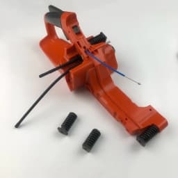 Gas Tank Assembly Rear Handle kit for Husqvarna Chainsaw 445 450 445E 450E Replace 525862104 Fuel Line Filter Buffer Springs