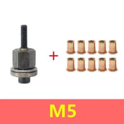 【L】Hand Nut M5 M6 M8 Mandrel Staple Manual Riveter Tool Easy Installation For Rivet Nut Torch Simple Tool For Riveting Nuts