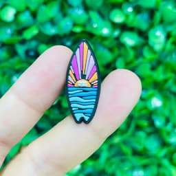 1-23Pcs Parrot Aloha Hawaii Summer Vibes DIY Kids Shoes Button Charms Hula Flowers PVC Buckle Clog Decorations