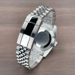 36mm/39mm Fluted Bezel NH35 Case For SK DJ Replacemet Part Sapphire Glass Stainless Steel Fit Nh35 Nh36 Movement Watch Case NH35