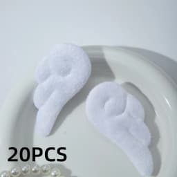 2Pcs/20Pcs 5cm Angel Wings Super Cute Angel Wing Plush Hairpin Girl Hair Clip Accessories Barrettes Hairgrip Headdress Headwear