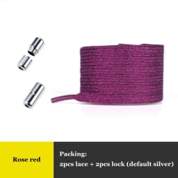 Colorful No Tie Shoe laces Elastic Laces without ties Flat Shoelaces for Sneakers Kids Adult Quick lace for Shoes Rubber Bands