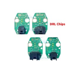 Yellow LED Angel Eyes DRL Chips Board For 2015-2019 BMW 1 Series F20 F21 LCI LED Headlight Daytime Running Light Amber Blue Red