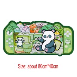 Kawaii Animals Desktop Keyboard Mouse Mats Large Gaming Mat Mousepad Switch PC Computer Laptop Office Table Desk Pad Protector
