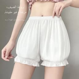 Women's Safety Pants Thin Summer Pumpkin Pants Underwear Anti-exposure Short Shorts That Can Be Worn outside with Skirts