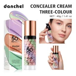 SPF 50 Primer for Face Before Makeup Sun 3 In 1 Color Corrector Face Primer Oil Control & Moisturizing Skin Tone Correcting