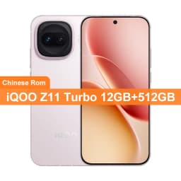 China Version iQOO Z11 Turbo 6.59” AMOLED Scree Snapdragon 8 Gen 5 100W 7600mAh Battery 200MP+32MP Camera With Multilingual NFC
