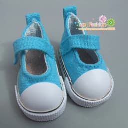 5 Cm Doll Shoes Denim Canvas Mini Toy Shoes1/6 Bjd Sneackers Boots for Russian Diy Handmade Doll