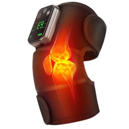 Electric Heated Vibration Knee Massage Pad 3 In 1 Shoulder Elbow Knee Massager Heating Strap Muscle Relaxation Joint Protection Health Care