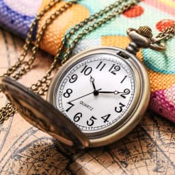 Vintage United States Eagle Pattern Chain Pendant Quartz Pocket Watch Best Collectible Souvenir Gift for Male Men KIds Relógio