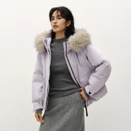 Semir Women Down Jacket 90 Percent Down Fill Windproof Waterproof Oil Resistant Stain Resistant Loose Fit 2026 New