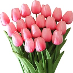 Artificial Flower Realistic Touch Tulip Scrapbooking Home Room Decoration Wedding Garden Archway Garland Festival Bouquet DIY