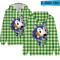 Hoodies men Animal Crossing 3D Sweatshirts Women pullover Cartoon Game Harajuku Funny Student's Hooded Spring/Autumn Tops