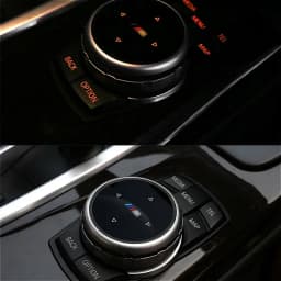 Multimedia Buttons Cover IDrive Stickers Universal Fit Vinyl Decals for Vehicle Interior Accessor