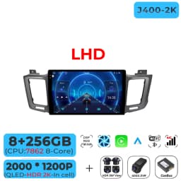 Android 16 Carplay For Toyota RAV4 RAV 4 Xa40 2012 2013 2014 2015 2016 -2019 Car Radio Multimedia Video Player Stereo Navigation