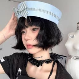 Sailor hat and scarf suit Navy Hat Unisex Captain Hat Navy Marine Hat For cruise lines, adult parties, Navy, cosplay, Outdoor