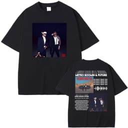 Rapper Future & Metro Boomin We Don't Trust You Album Music Merch T Shirts Men Hip Hop Kendrick Lamar Tee Male Oversized T-shirt