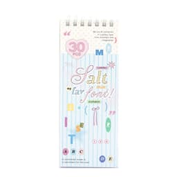 Journal GO 30pcs Matte PET Alphabet & Number Stickers Pastel Letter Decals for Scrapbooking Card Journaling & DIY Crafts