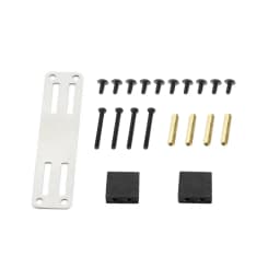 Metal Servo Fixed Mount Bracket Kit for WPL B14 B16 B36 C24 C34 4WD 1/16 MN 1/12 D90 D99S RC Truck Car Upgrade Parts Accessories