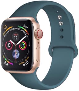 Strap For Apple Watch band 45mm 44mm 41mm 42mm 40mm 49mm 38mm Silicone correa bracelet iWatch series 9 8 5 4 3 8 6 SE 7 Ultra