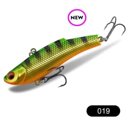 ESFISHING Vibration Wobbler Hard Bait DEFO VIB 70mm 90mm Sinking ICSA Artificial Wobblers For Pike Perch Trout