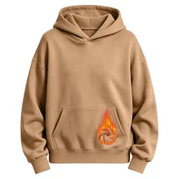 Basic Warm Fleece Hoodie Men's Sweatshirt Design Drop Shoulders Solid Color Trendy Versatile Loose Top Regular Fir Sweatshirts