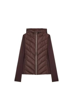 Autumn Winter New Style Pure Color Patchwork down Cotton Hooded Lightweight Long Sleeve Stand Collar Women's Black Jacket