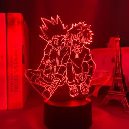 Acrylic 3d Lamp Anime Hunter X Hunter Killua and Gon for Bedroom Decor Nightlight Birthday Gift Led Night Light Manga Hxh Killua