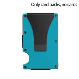 Minimalist Wallet For Men & Women - Slim RFID Wallet, Resistant, Credit Card Holder & Money Clip, Easily Removable Money