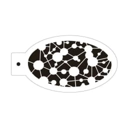 PET Stencil For Face Body Face Painting Paint Reusable Templates For Body Arts Cosplay Halloween Christmas Party