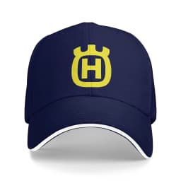 Summer Husqvarna Print Baseball Cap Running Hippie Fashion Custom DIY Sun Trucker Hat Unisex Men Sun-Proof Snapback Cap