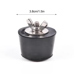 1PCS Pool Winterizing Plug Premium 1" To 2.5",PVC/Steel Expansion Pipe Plug,Swimming Pool Winter Expansion Plugs With SS Screw