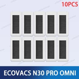 ECOVACS Deebot N30 PRO OMNI /YDLX11-1 Accesories Main Side Brush Mop Cloth HEPA Filter Dust Bag Robot Vacuum Cleaner Spare Parts