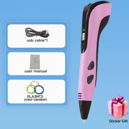 New 3D Pen 3D Printing Pen for Children 1.75mm PLA Filament DIY Drawing Birthday Christmas Gifts for Kids