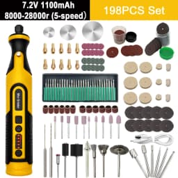5000-20000r 4.2V Engraver Electric Drill Mini Grinder Engraving Pen Drilling Machine Cordless Rechargeable Micro Rotary Tool Kit