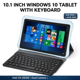 10.1 INCH 4GB DDR RAM 64GB ROM Q1 Tablet PC WINDOWS 10 X5-Z8350 CPU Quad Core Up to 1.44GHz 1280 X 800 IPS Dual Camera