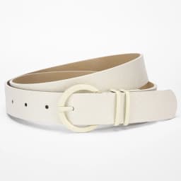 1spc Korean Version Women's Belt PU Spray Paint Needle Buckle Belt Fashionable Personality Versatile Jeans Belt