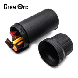 Universal Motorcycle Tool Tube Storage Box Waterproof Gloves Case for Honda BMW Yamaha Kawasaki - Durable Bike Accessory